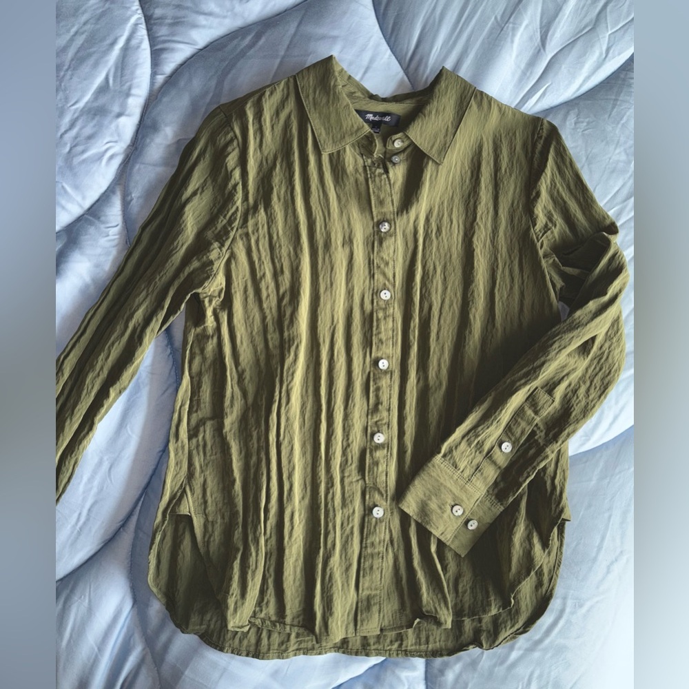 Madewell button up shirt